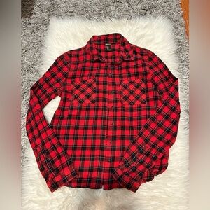 Red & Black Plaid Shirt